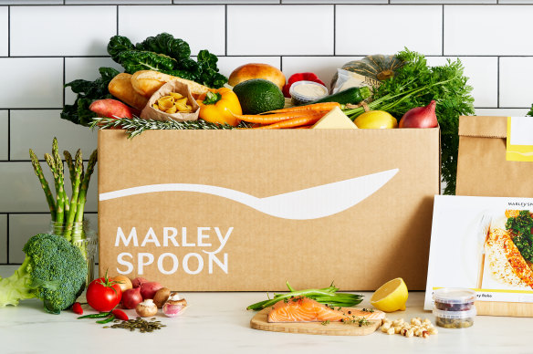 Meal-kit provider Marley Spoon fell 22 per cent on the ASX this afternoon. 