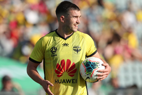 Tim Payne of the Wellington Phoenix.