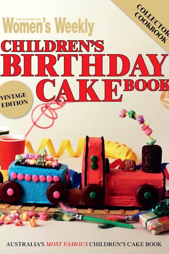 The Australian Women’s Weekly Children’s Birthday Cake Book, first published in 1980.