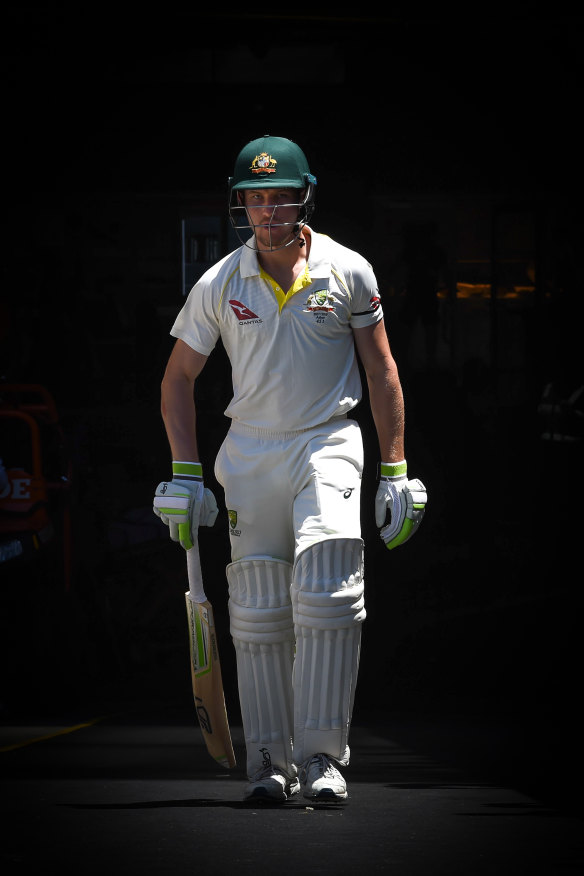 Out of the darkness: Cameron Bancroft.