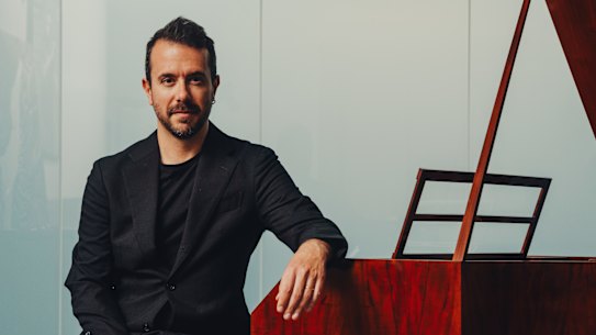 Fortepianist Francesco Corti ahead of his performance of Mozart’s Jupiter