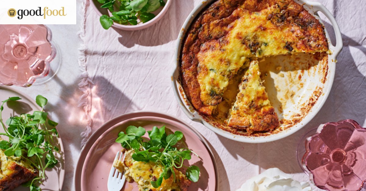 Mother’s Day brunch recipe: Curtis Stone’s breakfast strata with cheese and mushroom, savoury French