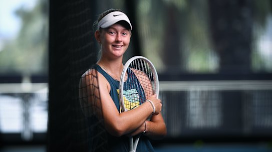 Roisin Gilheany is chasing the professional tennis dream.