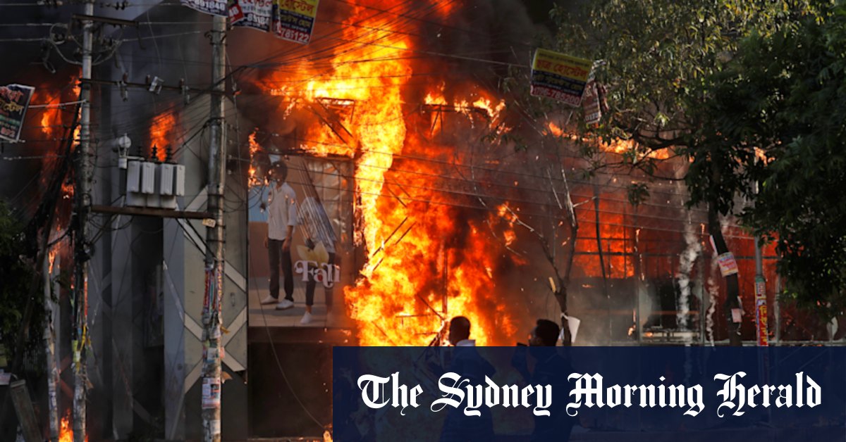 Bangladesh PM Sheikh Hasina flees country after deadly protests, ending 15-year rule