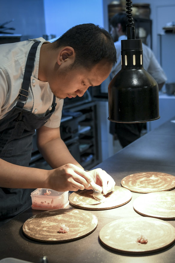 Chef-owner Mo Zhou.