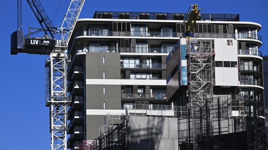 Brisbane unit prices are at a record high.