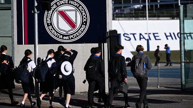 Brisbane State High School is predicted to reach over 3800 students by 2029.