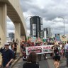 Climate activists blockade William Jolly Bridge on final day of protest