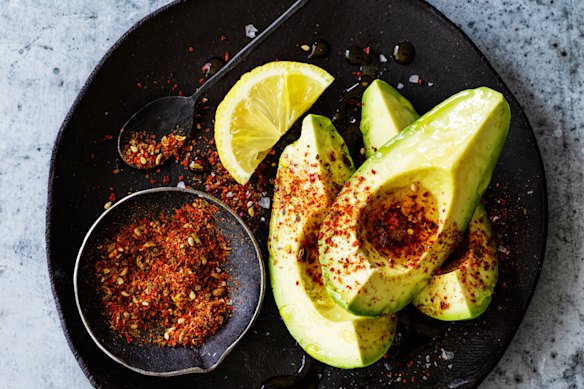 Shichimi togarashi can be used to add flavour to ingredients like avocado. 