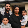 Mohammed with his wife Farrah and their kids Humza and Ameera.
