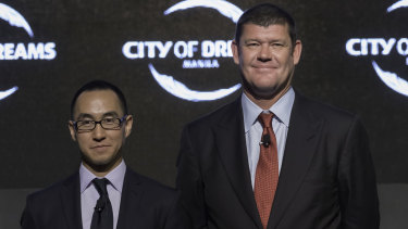 James Packer and Lawrence Ho.