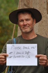 karri logging lewin wa protester