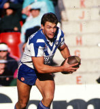 Paul Dunn in his playing days for the Bulldogs.