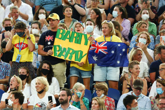 All eyes were on Ash Barty.