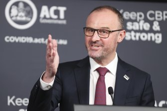 ACT Chief Minister said there would be some â€œweird rulesâ€ in place in NSW regarding regional travel between October and December.