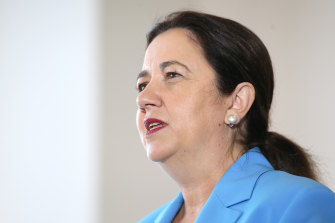 Queensland Premier Annastacia Palaszczuk wants more information from the federal government about the vaccine rollout.