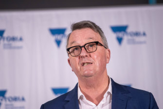 Victorian Health Minister Martin Foley. 