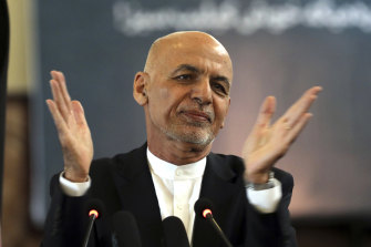 Afghan President Ashraf Ghani has been granted a humanitarian visa in the United Arab Emirates.
