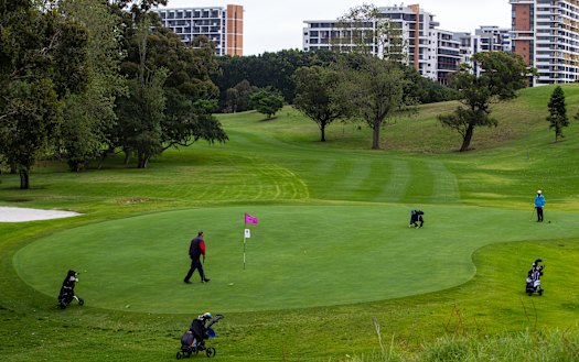 The lord mayor wants to reduce Moore Park golf course from 18 holes to nine to provide more parkland for residents.