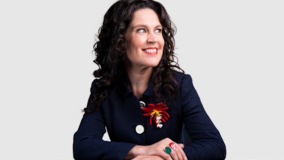 Annabel Crabb: “I’m influenced by lots of things from the past and I like the opportunity to bring them back.”