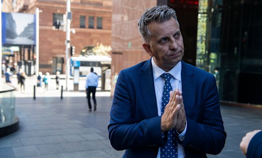 NSW Transport Minister Andrew Constance.