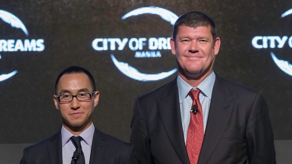 Payday for James Packer and Lawrence Ho.