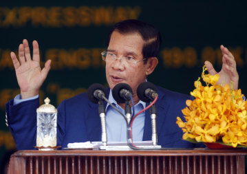 Cambodia’s Prime Minister Hun Sen has made no apology for accepting Chinese investment. 