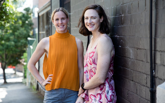 Bronte Campbell (left), with sister and fellow swimmer Cate, says athletes have no choice but fully commit to the Games despite uncertainty.