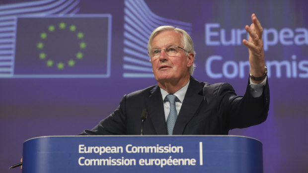 Michel Barnier, chief negotiator for the EU.