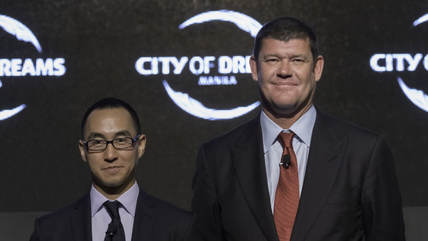 Payday for James Packer and Lawrence Ho.