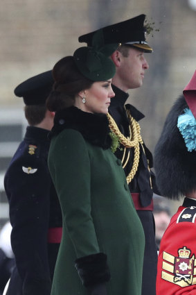 The Duchess of Cambridge last month.