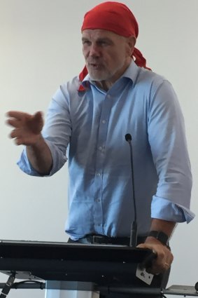 Australian Republican Movement chair Peter FitzSimons in Brisbane.