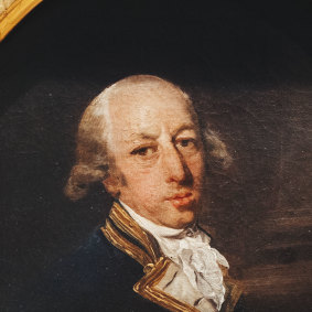 Governor Arthur Phillip by artist Francis Wheatley.