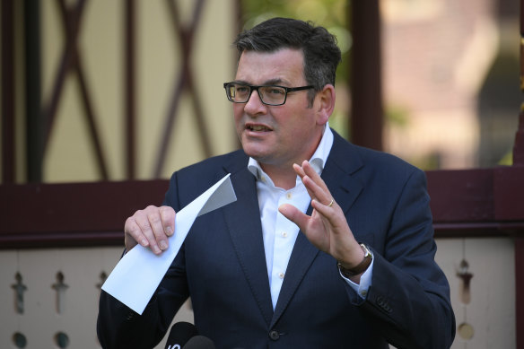 Victorian Premier Daniel Andrews.