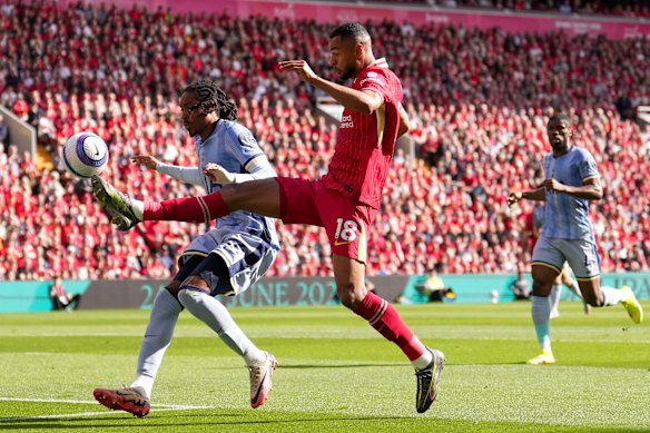 Cody Gakpo was among the goal scorers in the winning match. 