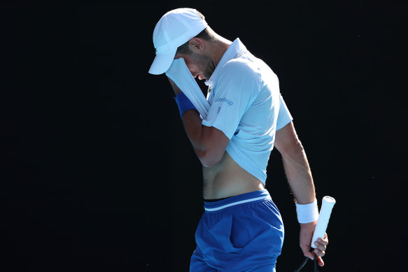 Novak Djokovic plays few day matches.