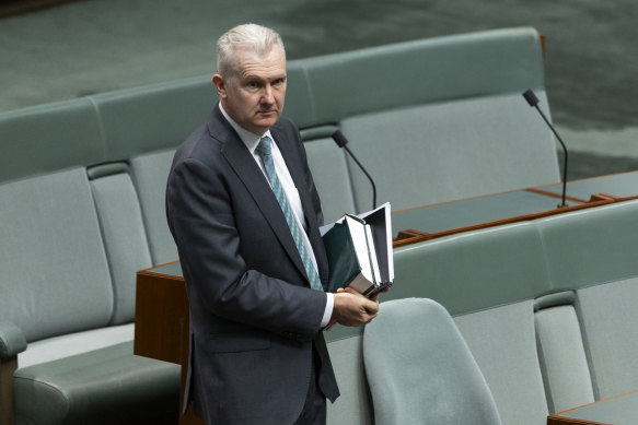 Minister for Employment and Workplace Relations Tony Burke.