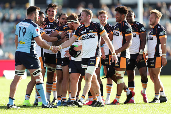 Brumbies players were paid in full last week.