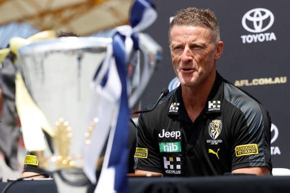 Richmond insist it never considered sacking Damien Hardwick.