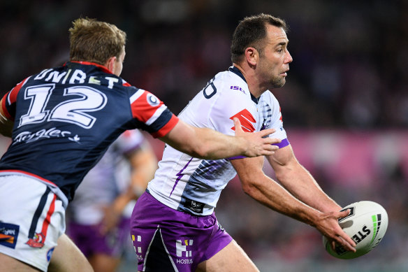 Cameron Smith has been tipped to play on by Storm teammate and namesake Brandon Smith.