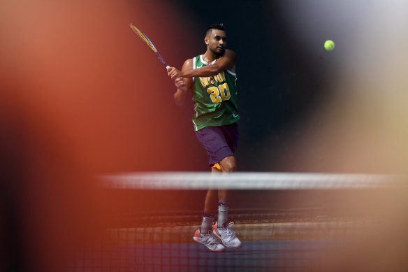 Main attraction: Nick Kyrgios is unique, both on and off the court.