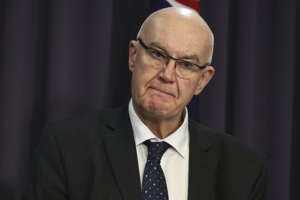 Therapeutic Goods Administration boss Professor John Skerritt said the Australian regulator was approving test kits at a greater rate than the US regulator, despite being much smaller.