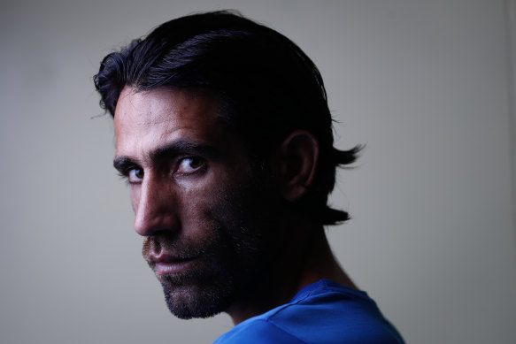 Behrouz Boochani has been in NZ on a one-month visitor's visa since November.