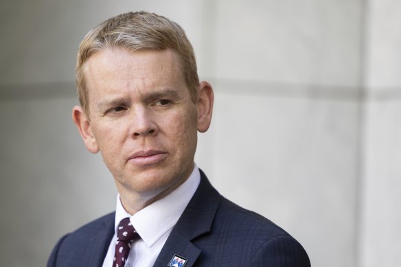 Careful: NZ PM Chris Hipkins.