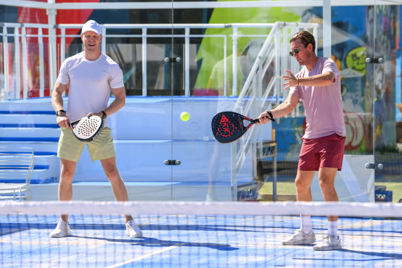 The Melbourne Park redevelopment will enable the AO to host the first national open titles of the tennis-squash hybrid, padel. 