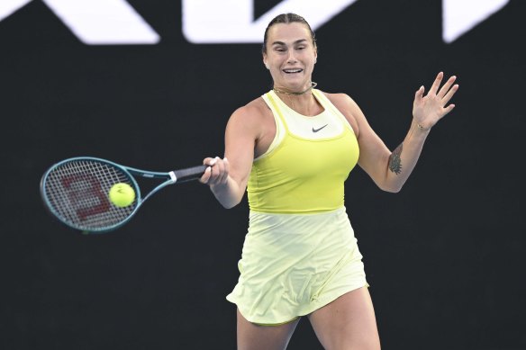 Aryna Sabalenka.