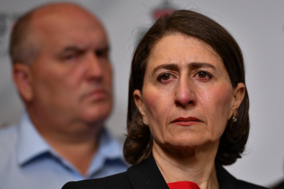 "We can't pretend that this is something that we have experienced before. It's not," Ms Berejiklian said on Sunday morning.