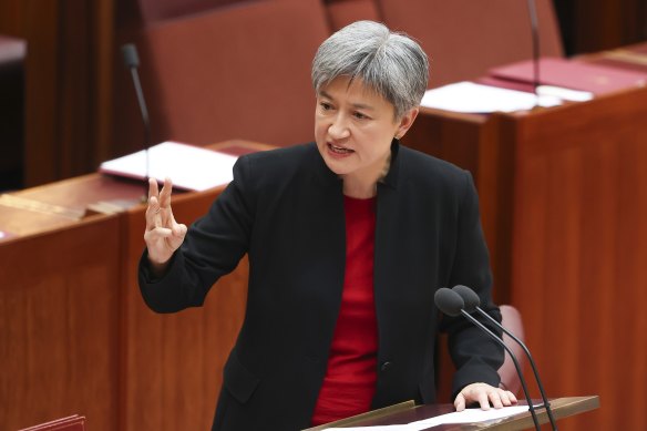 Labor foreign affairs spokeswoman Penny Wong.