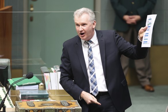 Labor’s Tony Burke says the Coalition will bring back planned changes to laws that could leave workers worse off in pay negotiations.