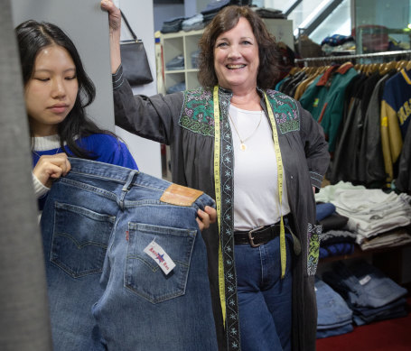 Eileen Carney, owner of Melbourne’s American Rag.